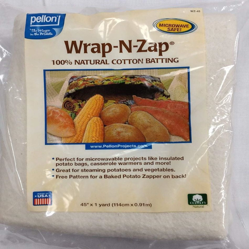 Warm N Zap Microwave Batting- Free Shipping