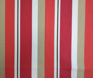 Tempotest Outdoor Fabric 120" Wide Stripes Sunset