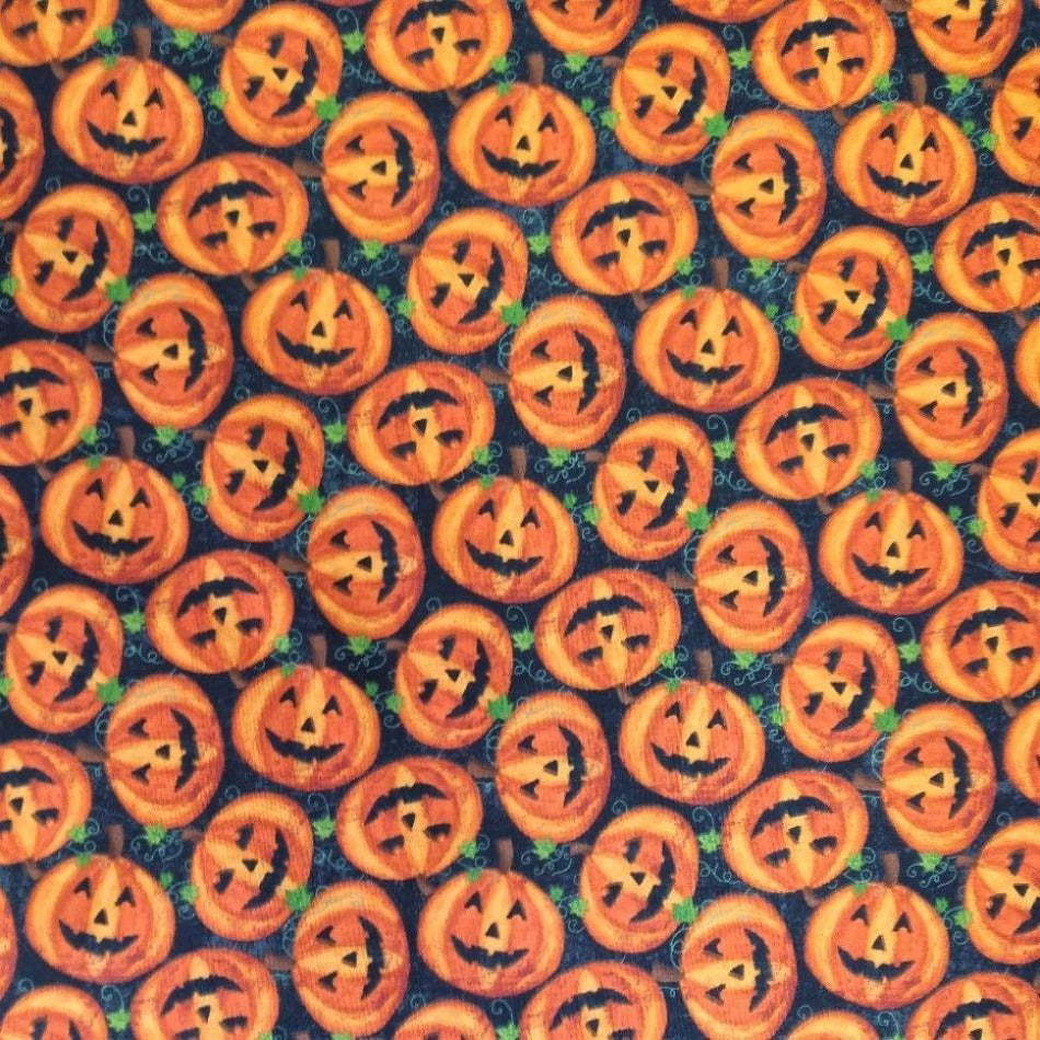 Festive Feelines - Pumpkin Toss by Northcott 1/2yd Cuts